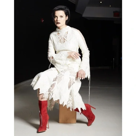 New Jonathan Simkhai Guipure Lace Gown - Picture 2 of 13